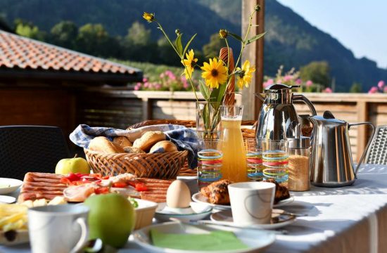 Frühstückskorb am Obermoarhof in Brixen - Südtirol